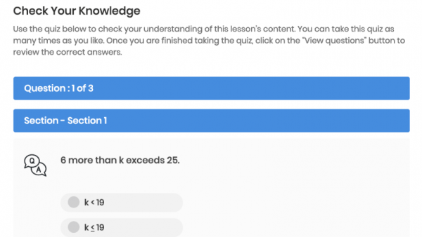 MATH 1203: College Algebra