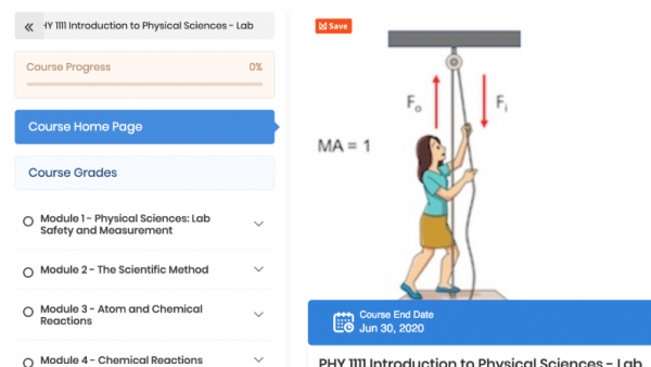 PHY 1113: Physical Sciences Lab